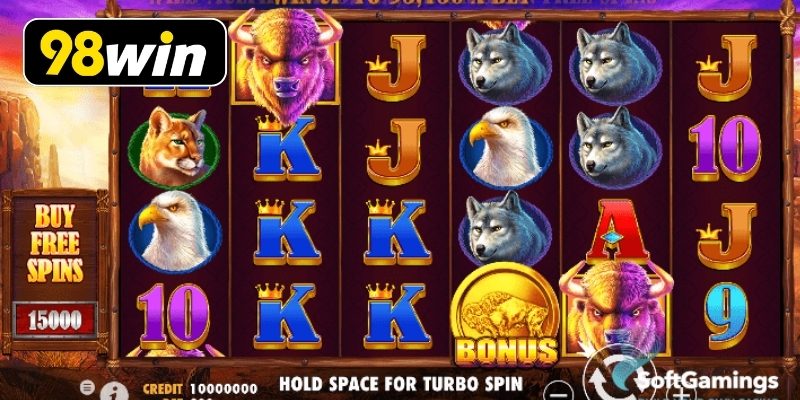 Buffalo King với giao diện thảo nguyên hoang dã cuốn hút